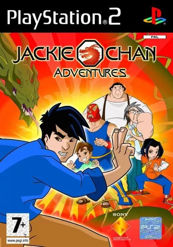PS2 Games - Jackie Chan Adventures