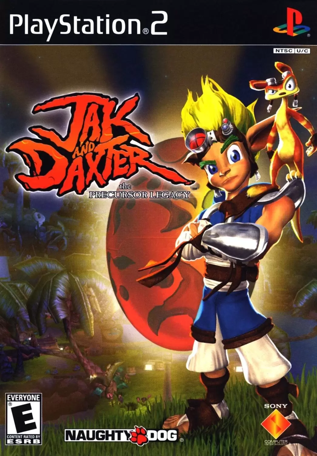 Jeux PS2 - Jak and Daxter: The Precursor Legacy