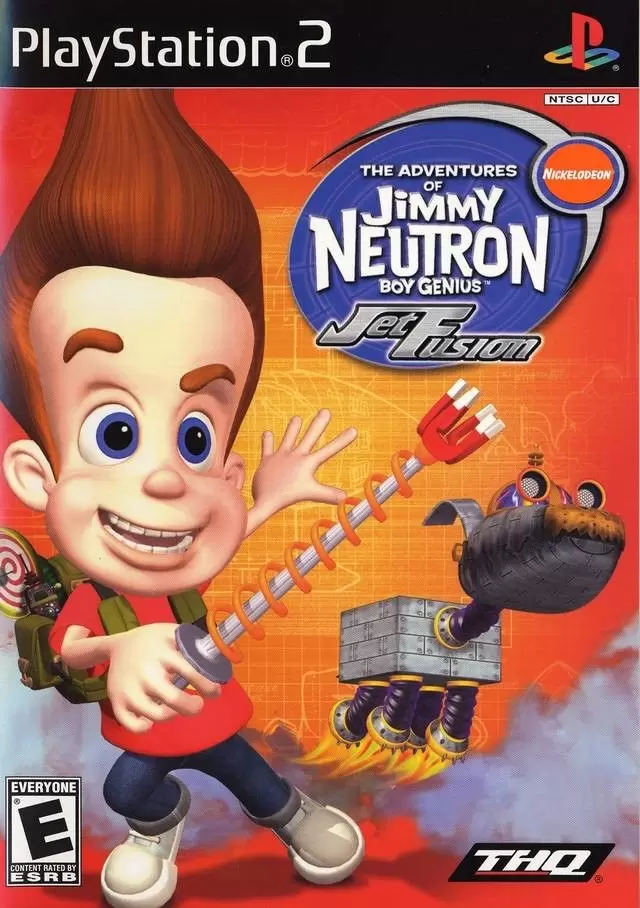 PS2 Games - Jimmy Neutron: Jet Fusion