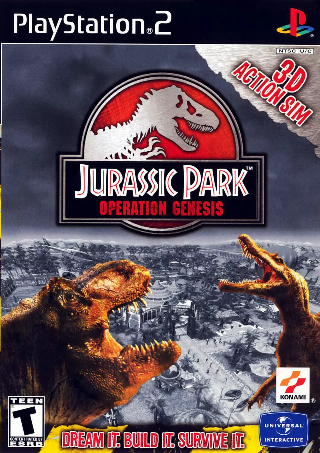 PS2 Games - Jurassic Park: Operation Genesis