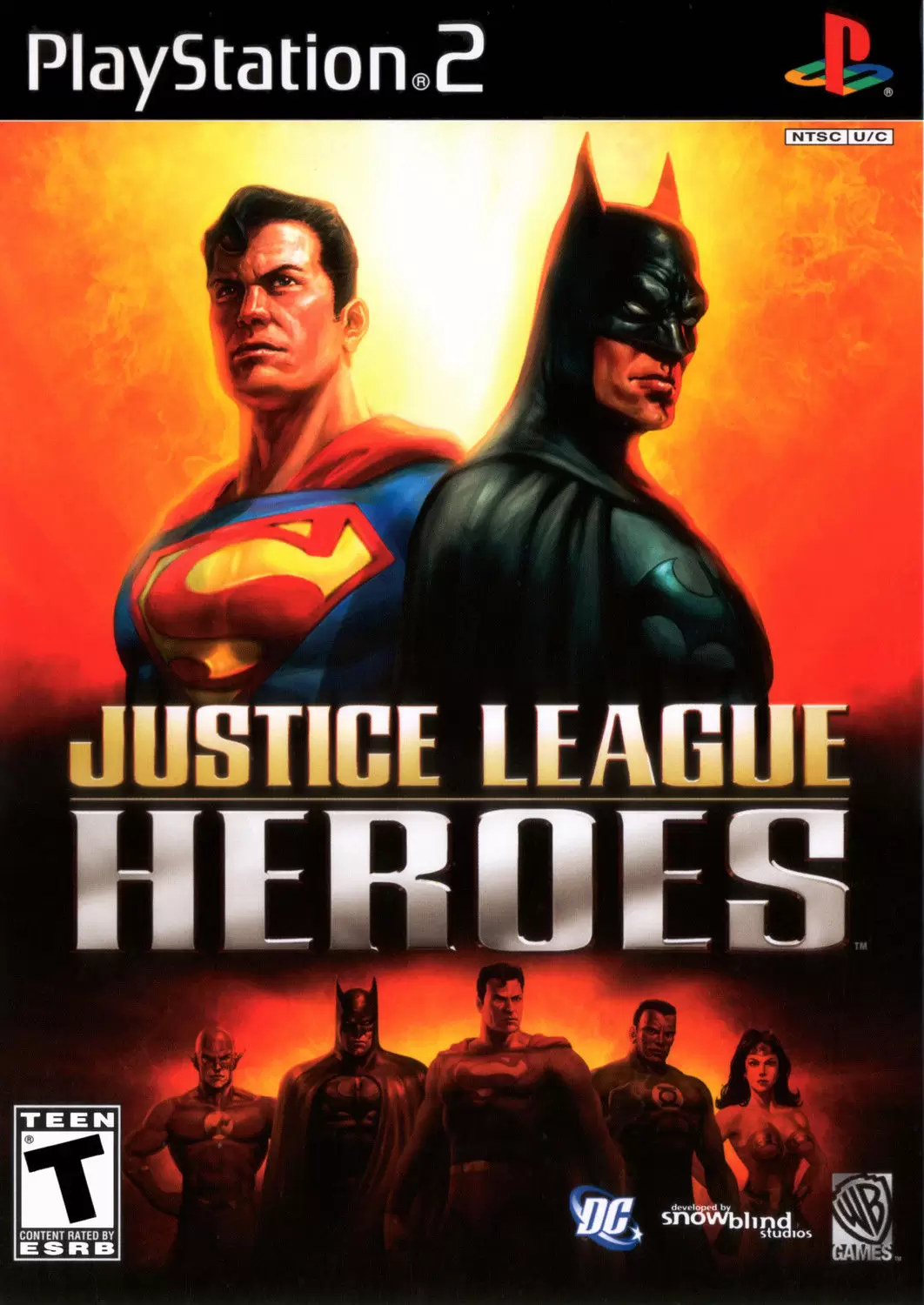 Jeux PS2 - Justice League Heroes