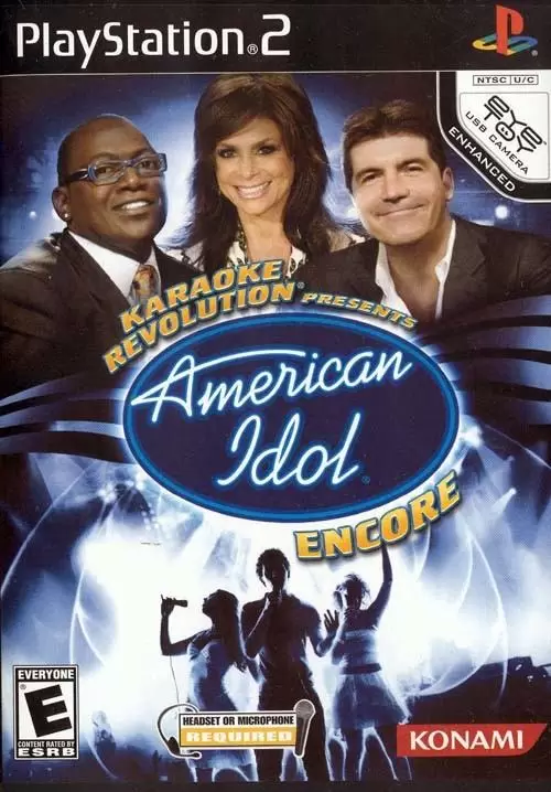 PS2 Games - Karaoke Revolution Presents: American Idol Encore