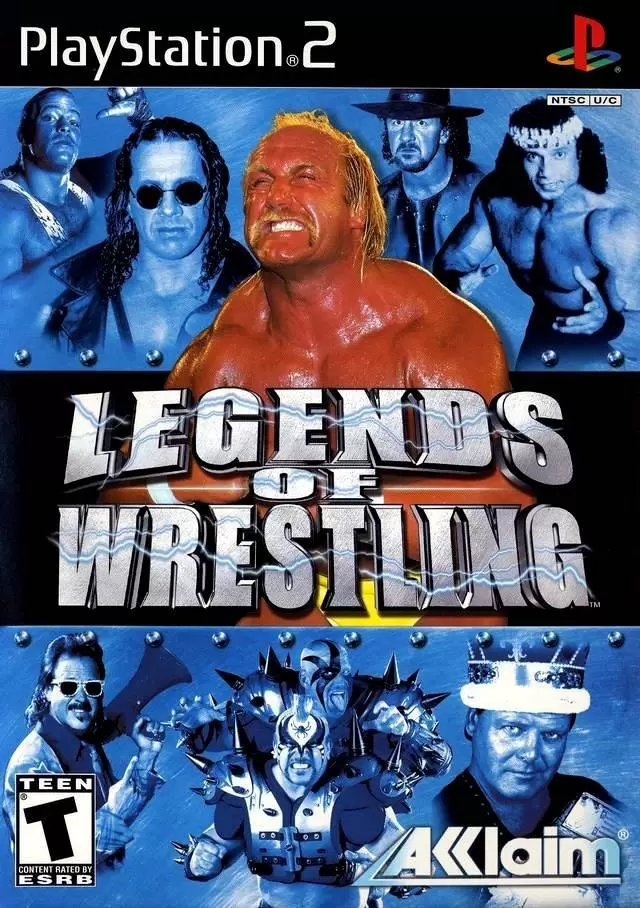Jeux PS2 - Legends of Wrestling