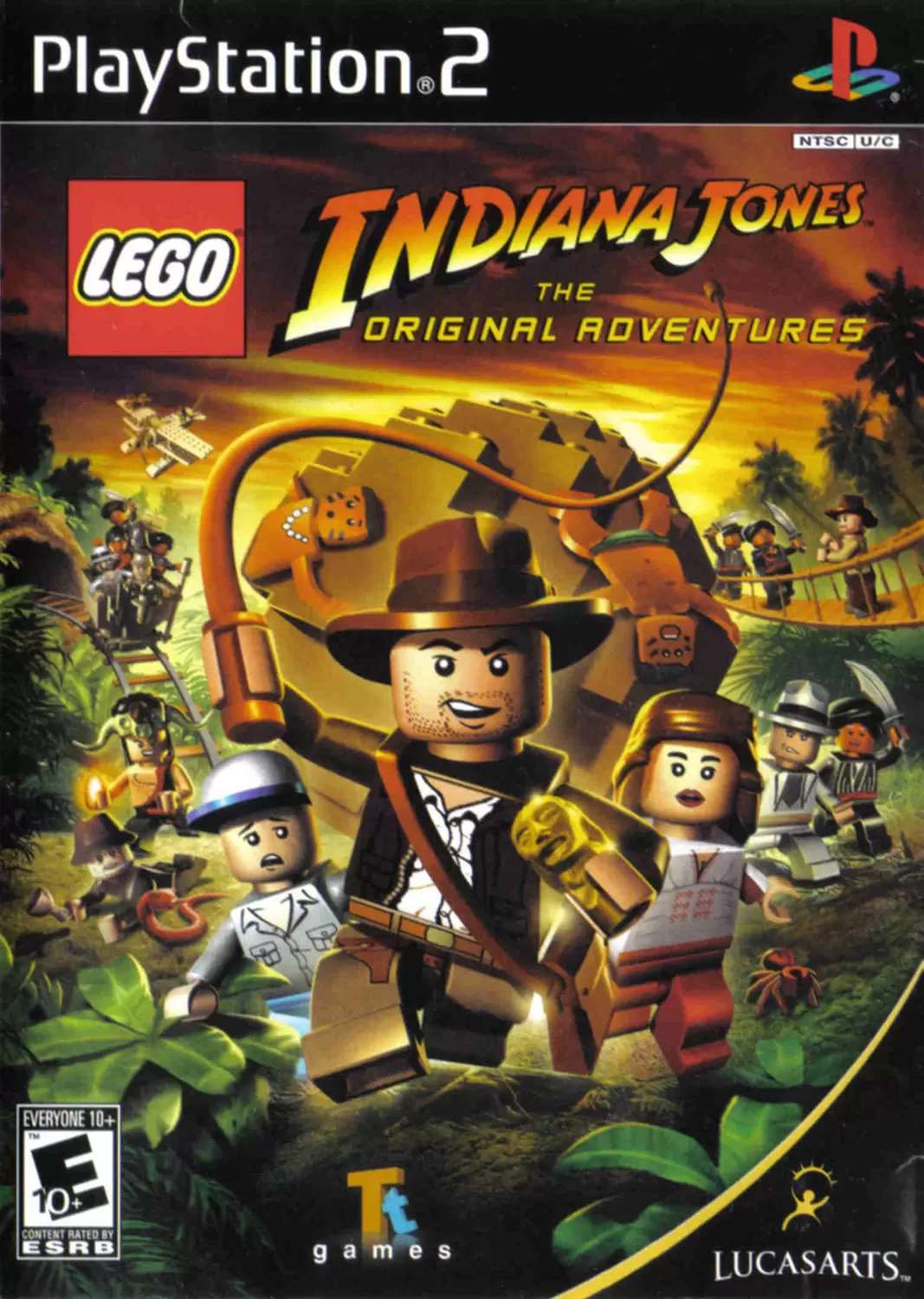 Jeux PS2 - LEGO Indiana Jones: The Original Adventures