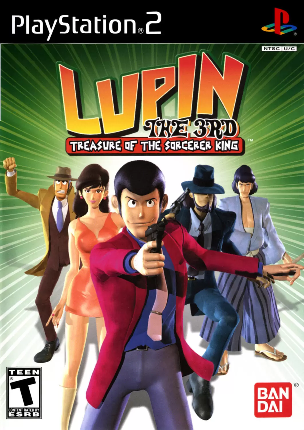 PS2 Games - Lupin the 3rd: Treasure of the Sorcerer King