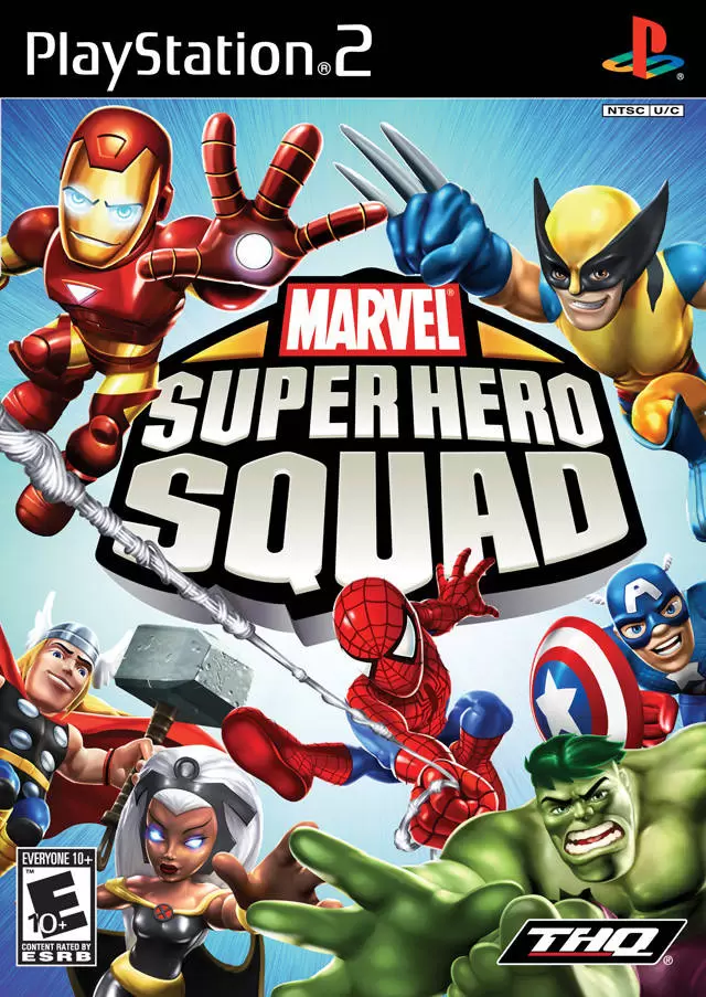 PS2 Games - Marvel Super Hero Squad