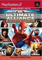 PS2 Games - Marvel: Ultimate Alliance Special Edition