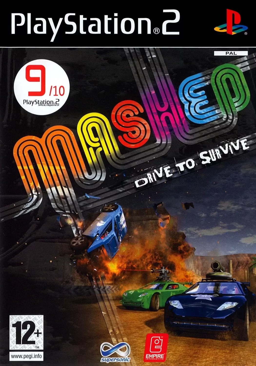 PS2 Games - Mashed: Drive to Survive