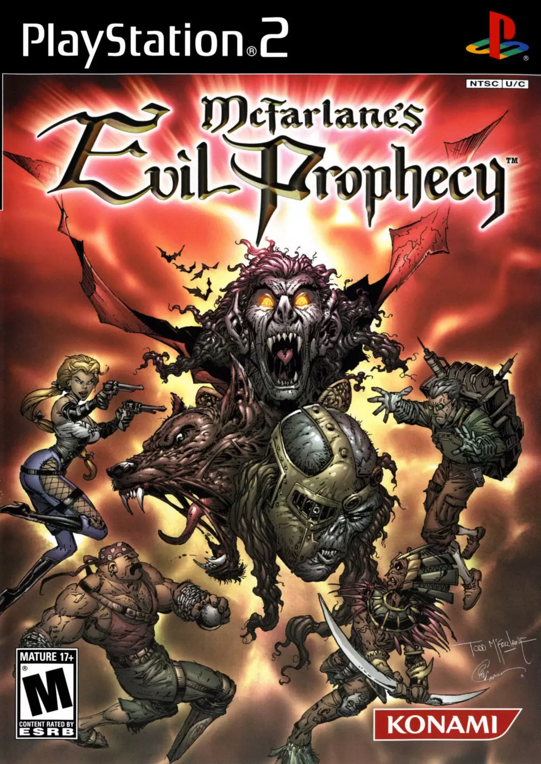 PS2 Games - McFarlane\'s Evil Prophecy