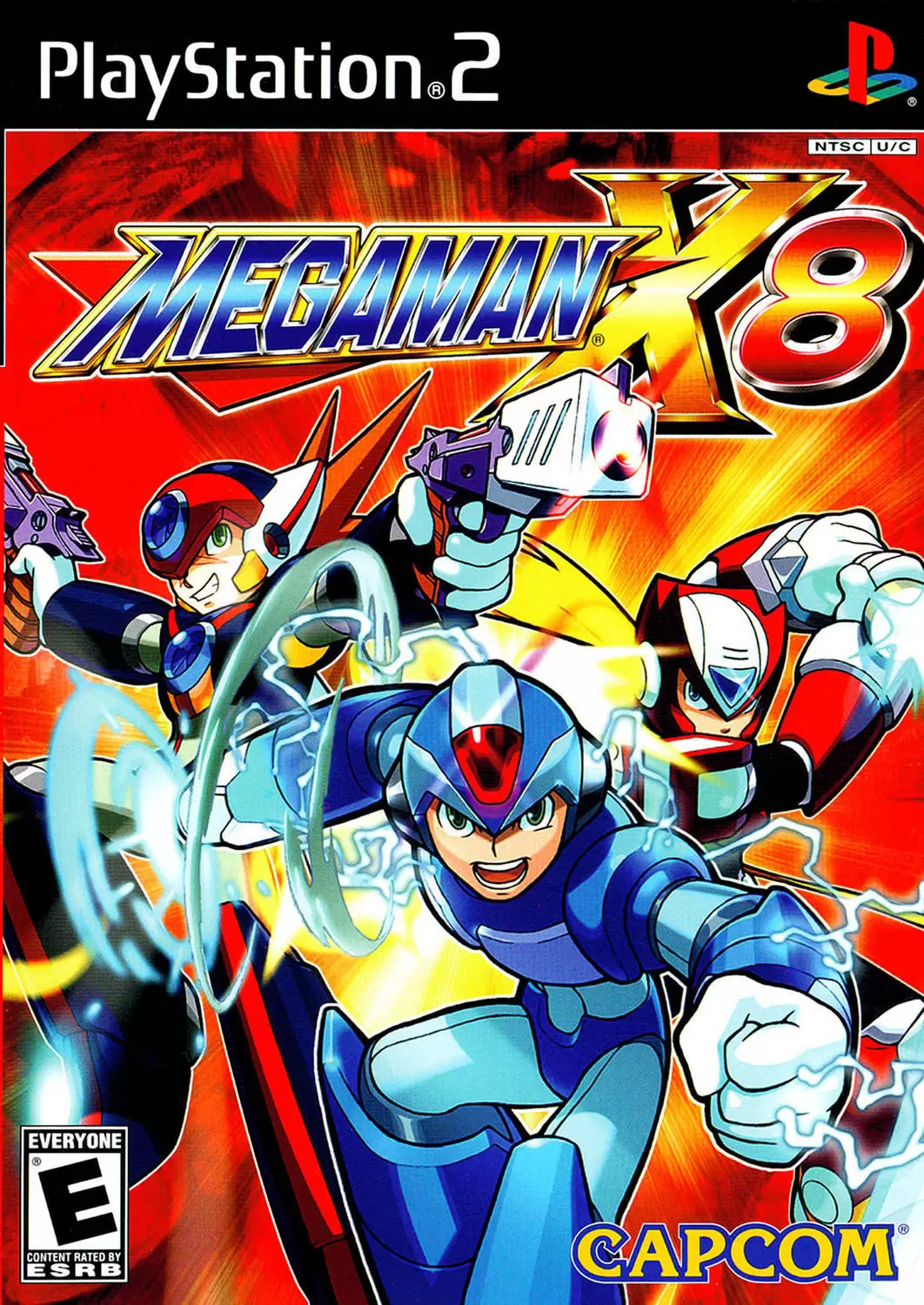 Jeux PS2 - Mega Man X8