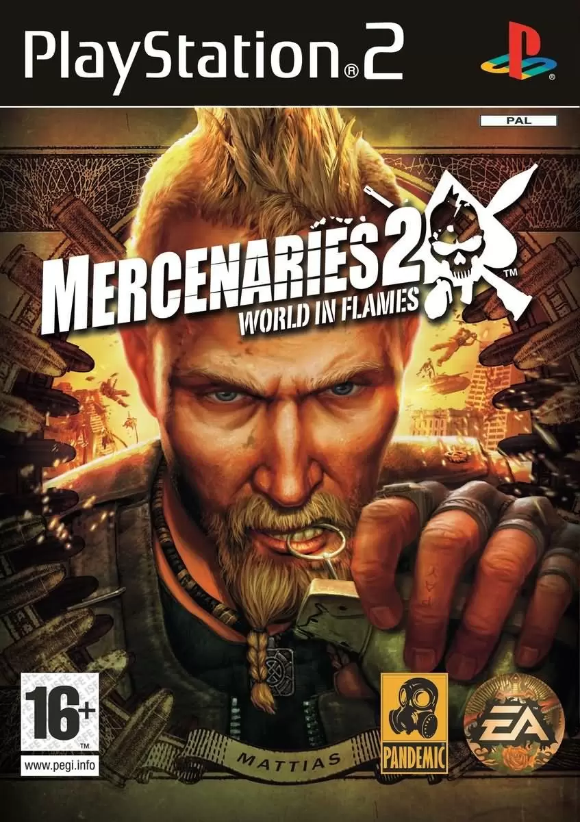 PS2 Games - Mercenaries 2: World in Flames
