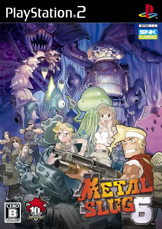 PS2 Games - Metal Slug 6