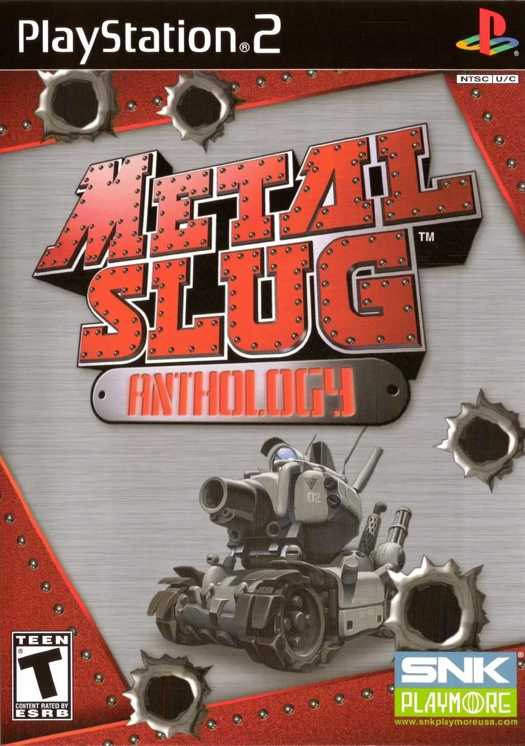 Jeux PS2 - Metal Slug Anthology