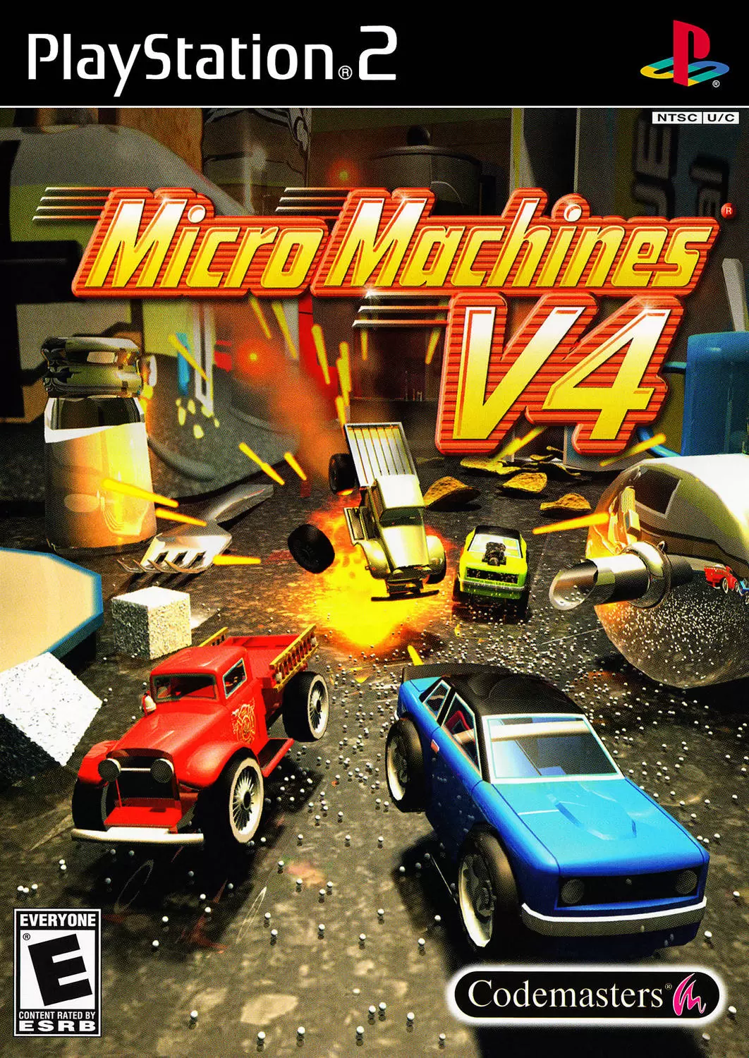 PS2 Games - Micro Machines V4