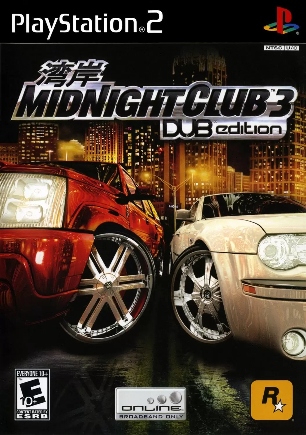 PS2 Games - Midnight Club 3: DUB Edition