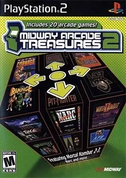 Jeux PS2 - Midway Arcade Treasures 2