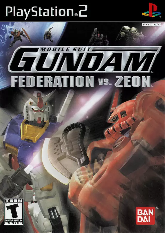 PS2 Games - Mobile Suit Gundam Federation vs. Zeon