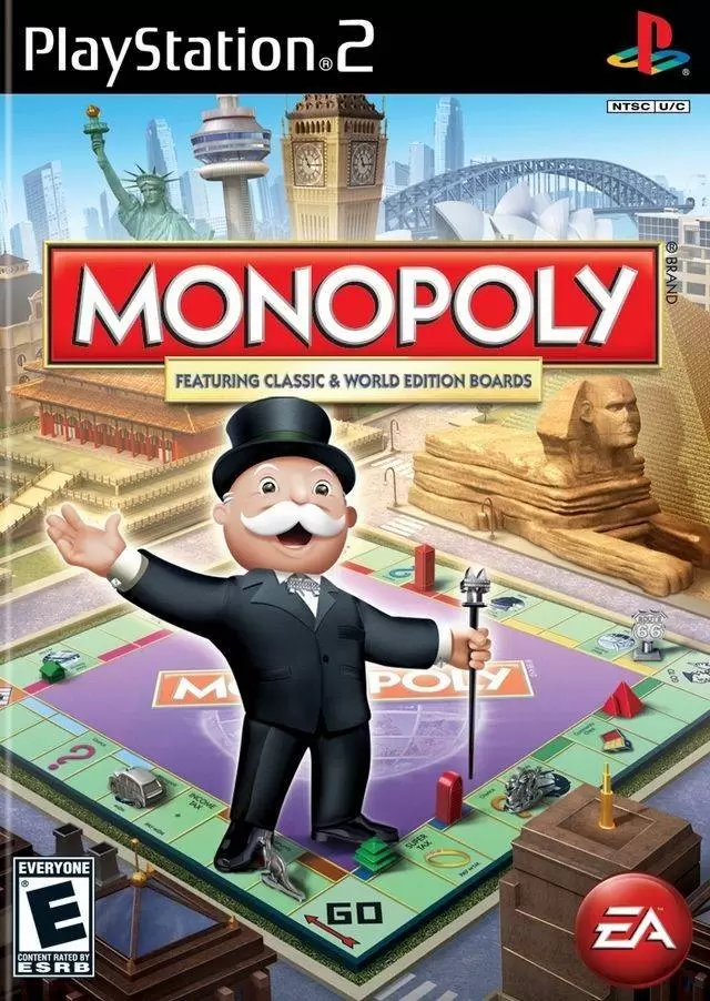 Jeux PS2 - Monopoly