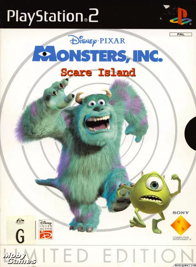 PS2 Games - Monsters, Inc. Scare Island