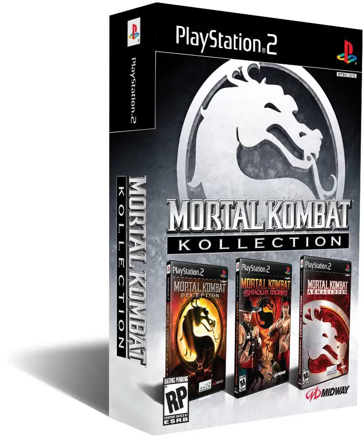 PS2 Games - Mortal Kombat Kollection