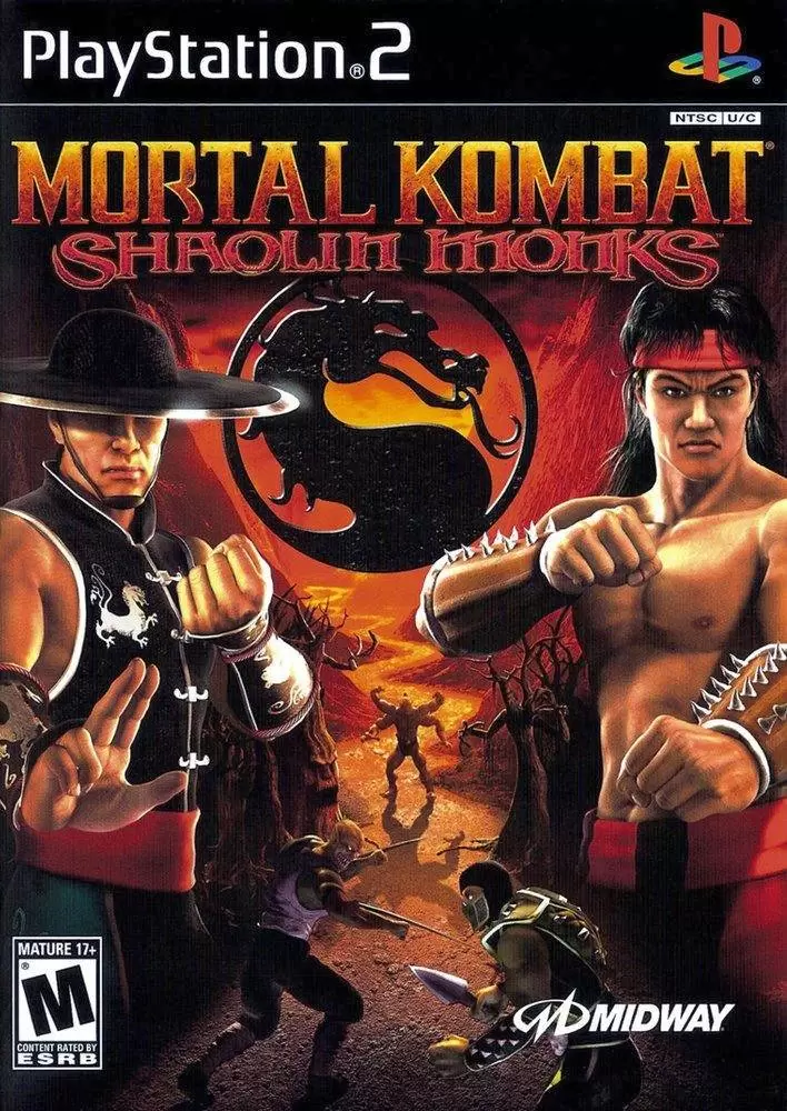 PS2 Games - Mortal Kombat: Shaolin Monks