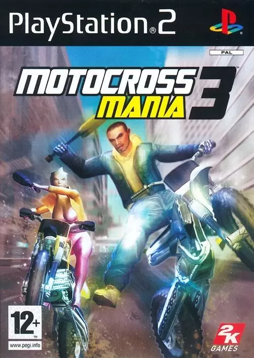 PS2 Games - Motocross mania 3