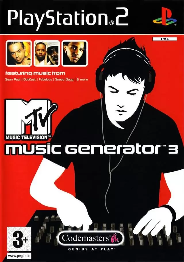PS2 Games - MTV Music Generator 3