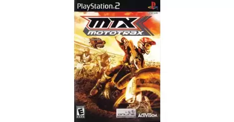 PS2 MTX Mototrax Motorcycle Racing Sony Playstation 2 CD Video Game