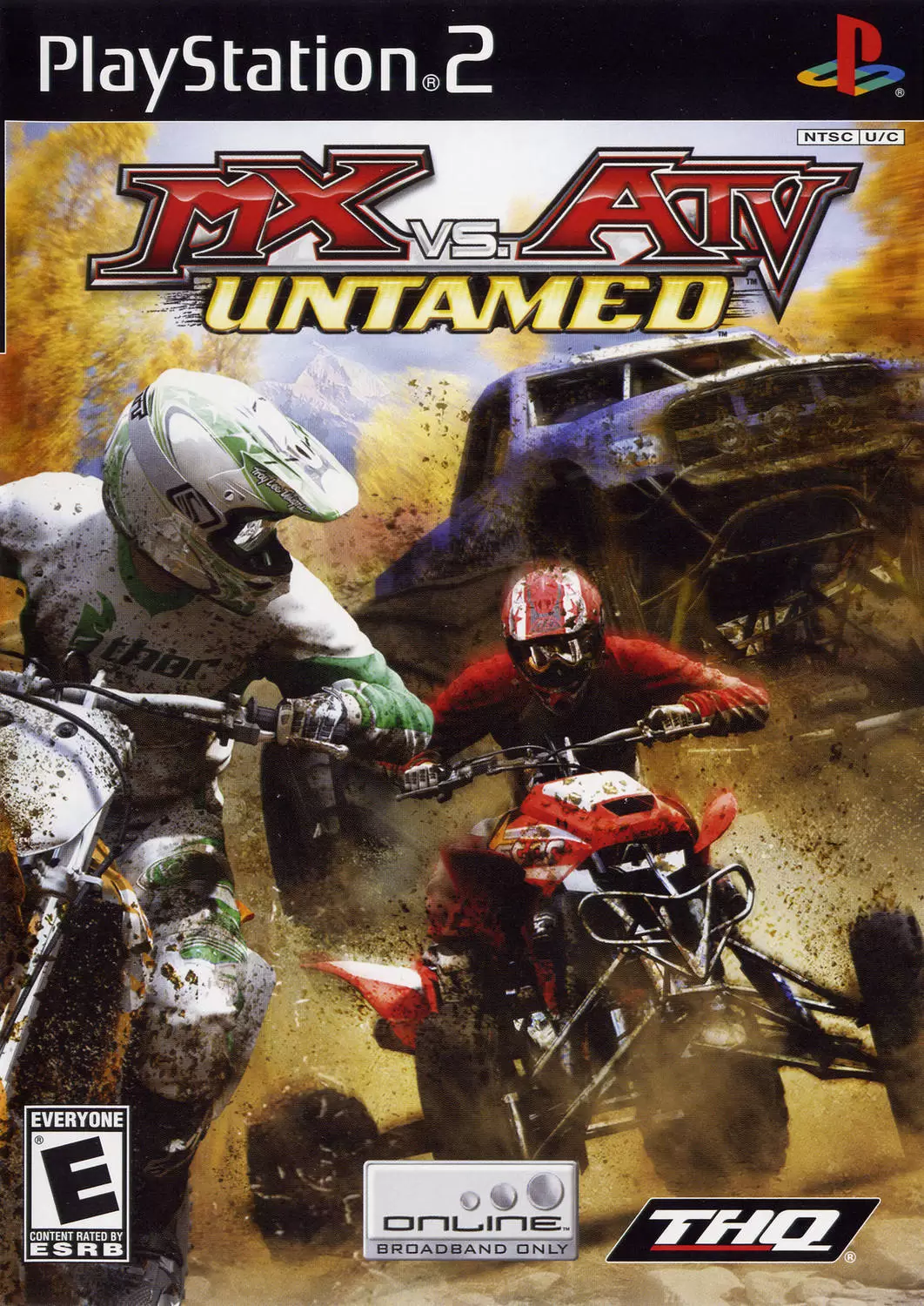 PS2 Games - MX vs. ATV: Untamed