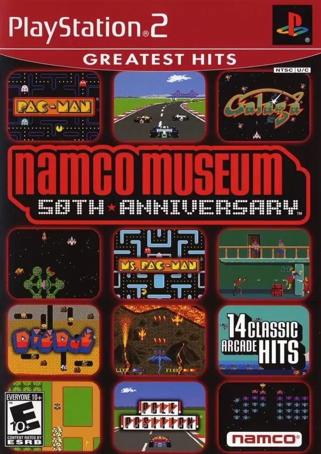PS2 Games - Namco Museum 50th Anniversary