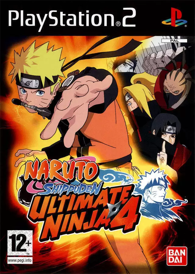 Jeux PS2 - Naruto Shippuden: Ultimate Ninja 4