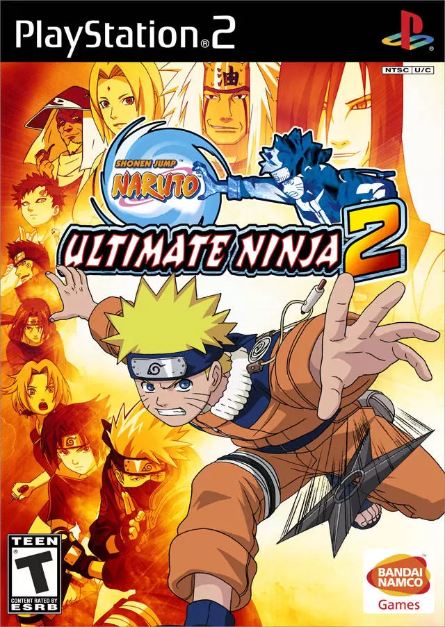 PS2 Games - Naruto: Ultimate Ninja 2