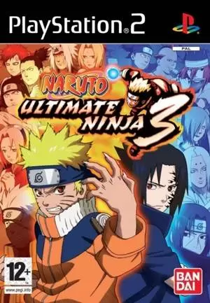 PS2 Games - Naruto Ultimate Ninja 3