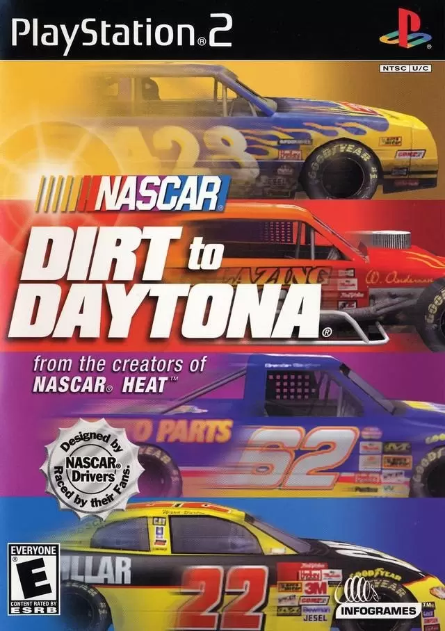 PS2 Games - NASCAR: Dirt to Daytona