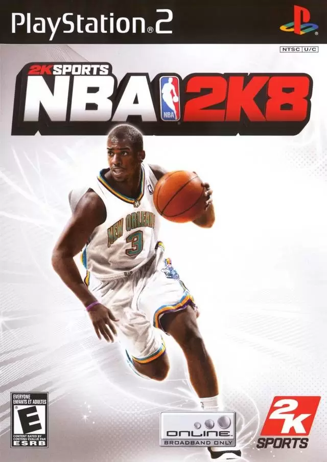 PS2 Games - NBA 2K8