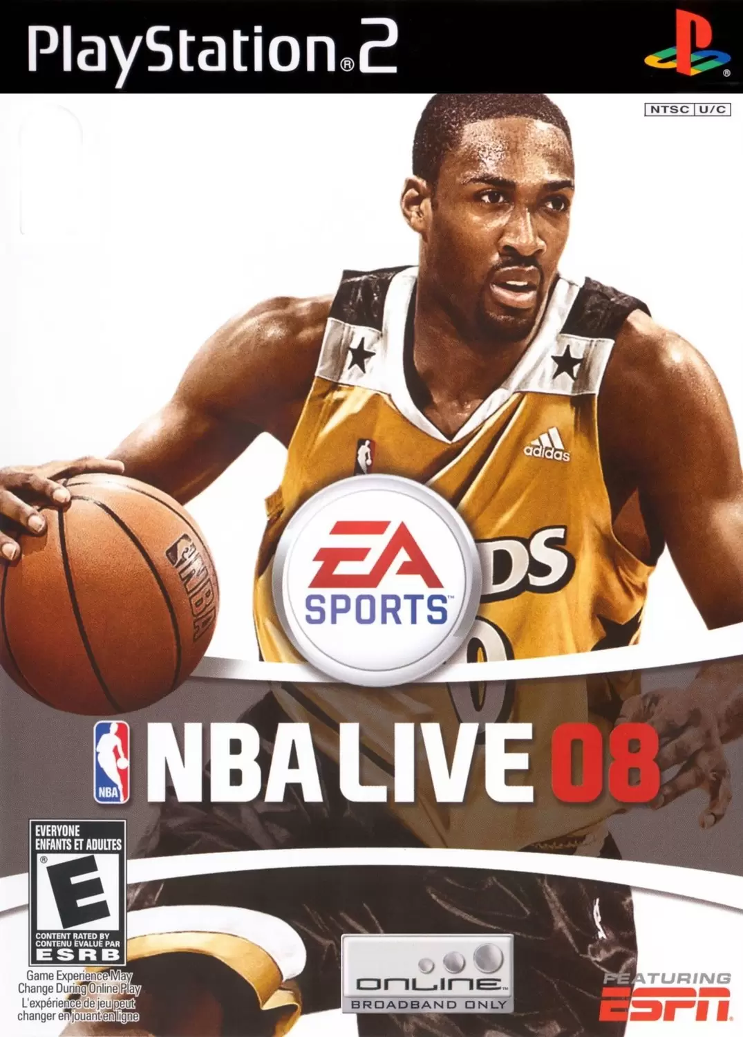 PS2 Games - NBA Live 08