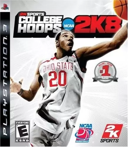Jeux PS2 - NCAA College Hoops 2K8