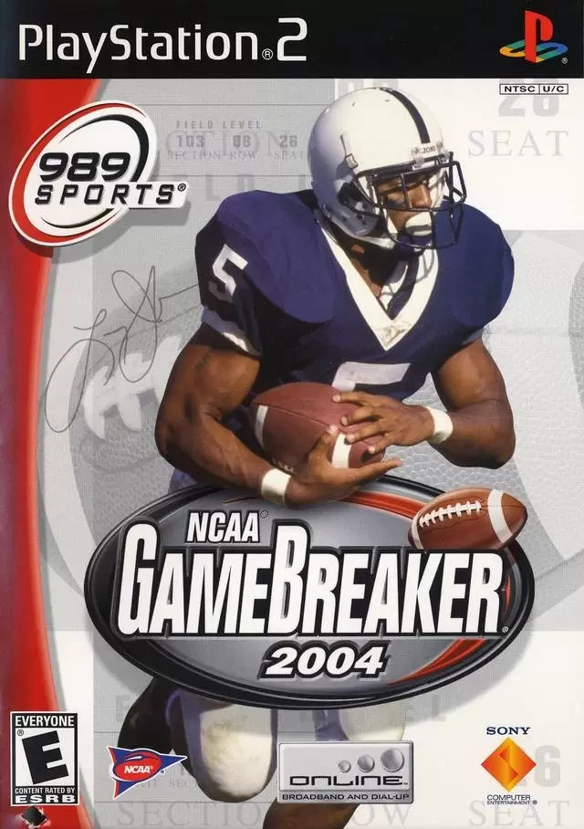 PS2 Games - NCAA Gamebreaker 2004