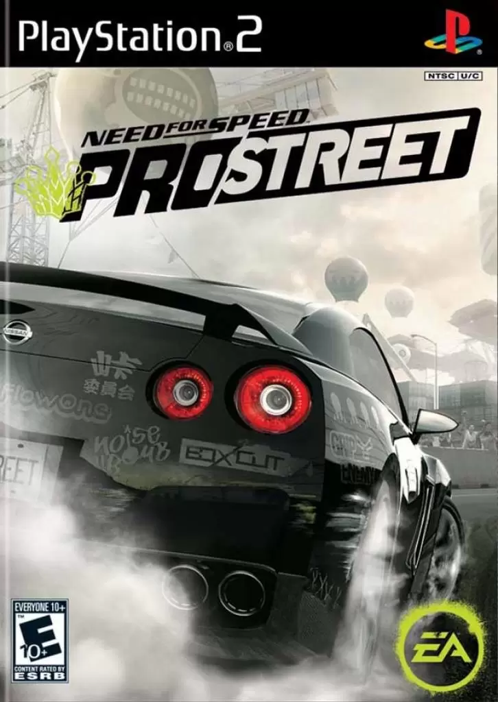 PS2 Games - Need for Speed: ProStreet