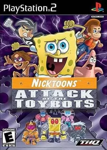 PS2 Games - Nicktoons Attack of the Toybots