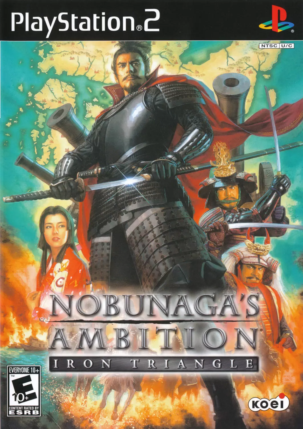 PS2 Games - Nobunaga\'s Ambition: Iron Triangle