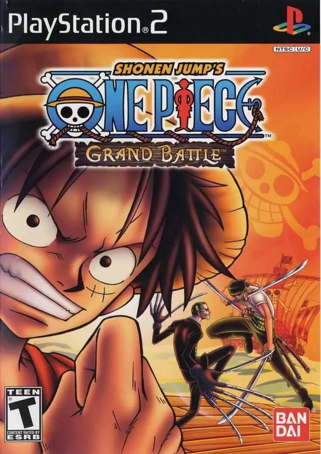 PS2 Games - One Piece Grand Battle