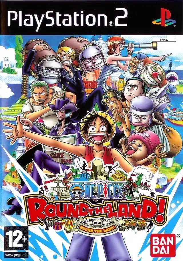 PS2 Games - One Piece: Round the Land!