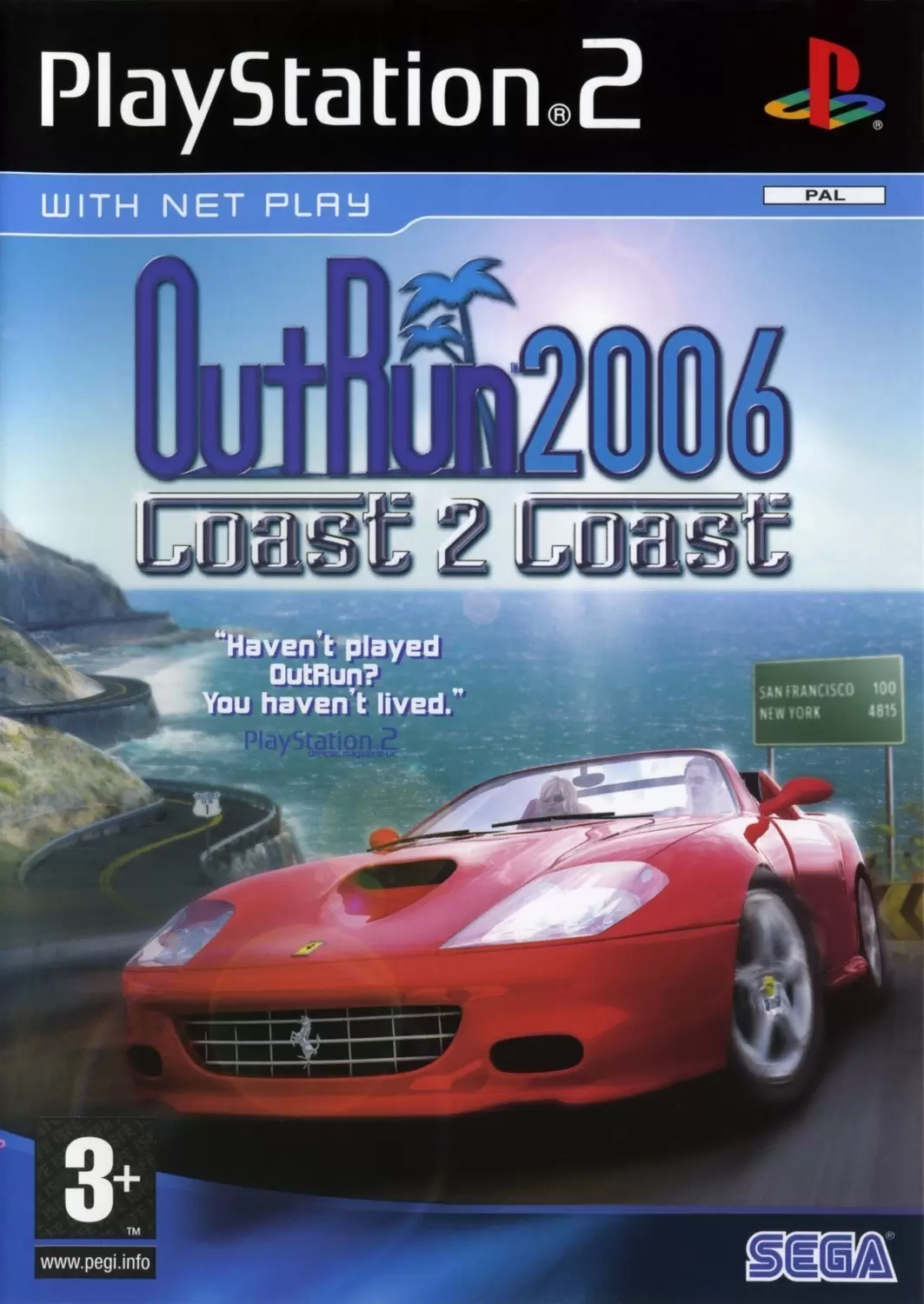 PS2 Games - OutRun 2006: Coast 2 Coast