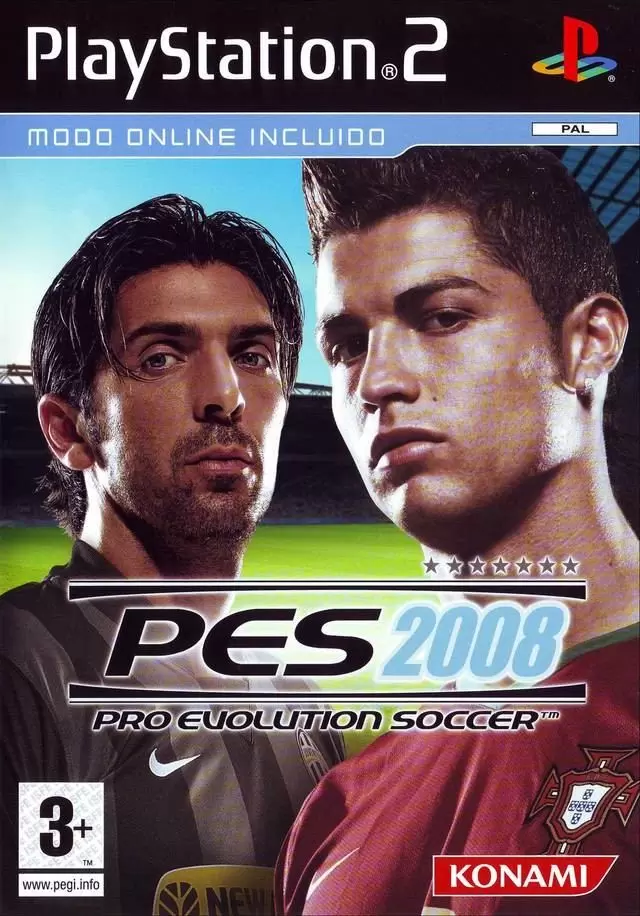 PS2 Games - Pro Evolution Soccer 2008