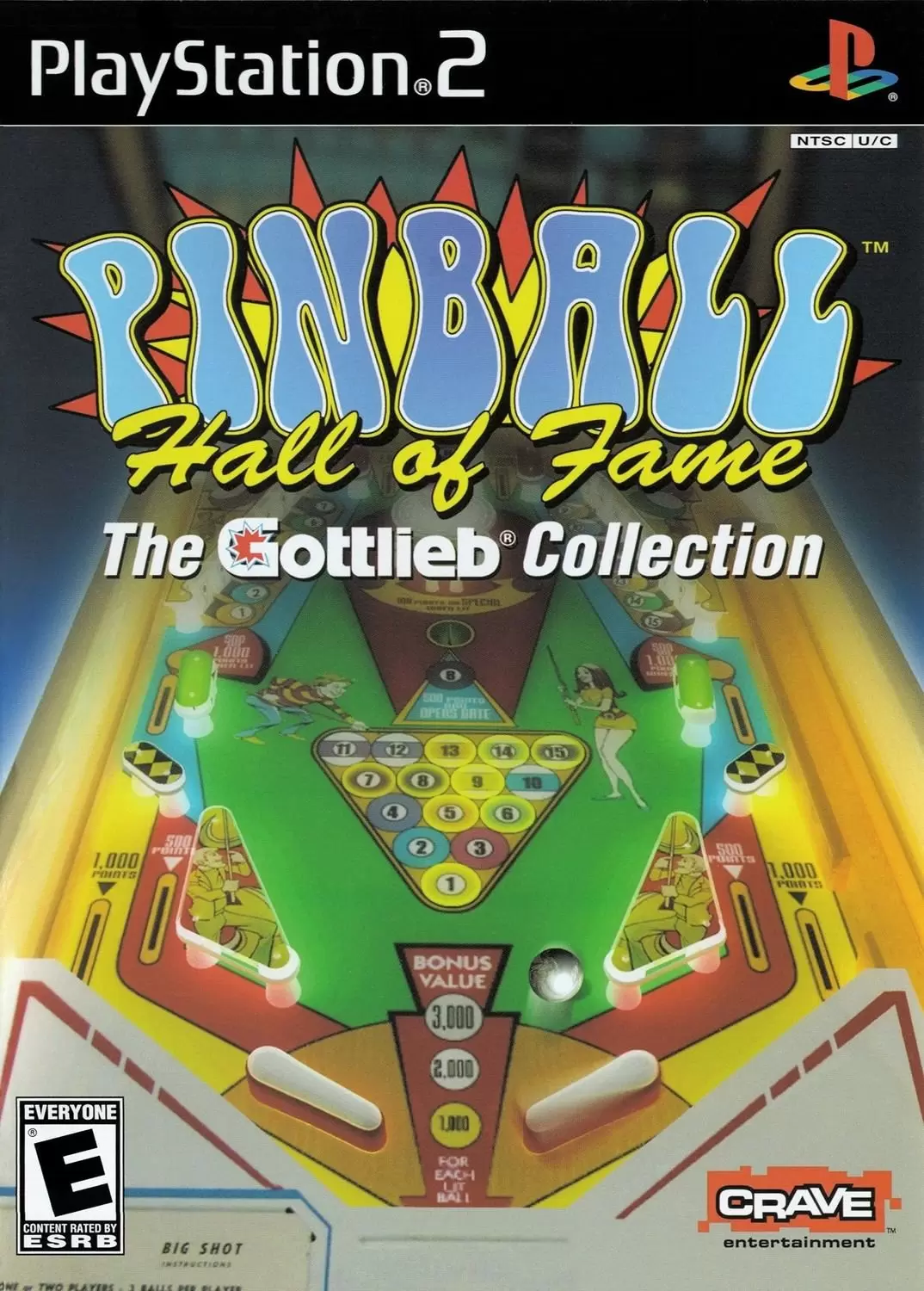 Jeux PS2 - Pinball Hall of Fame: The Gottlieb Collection