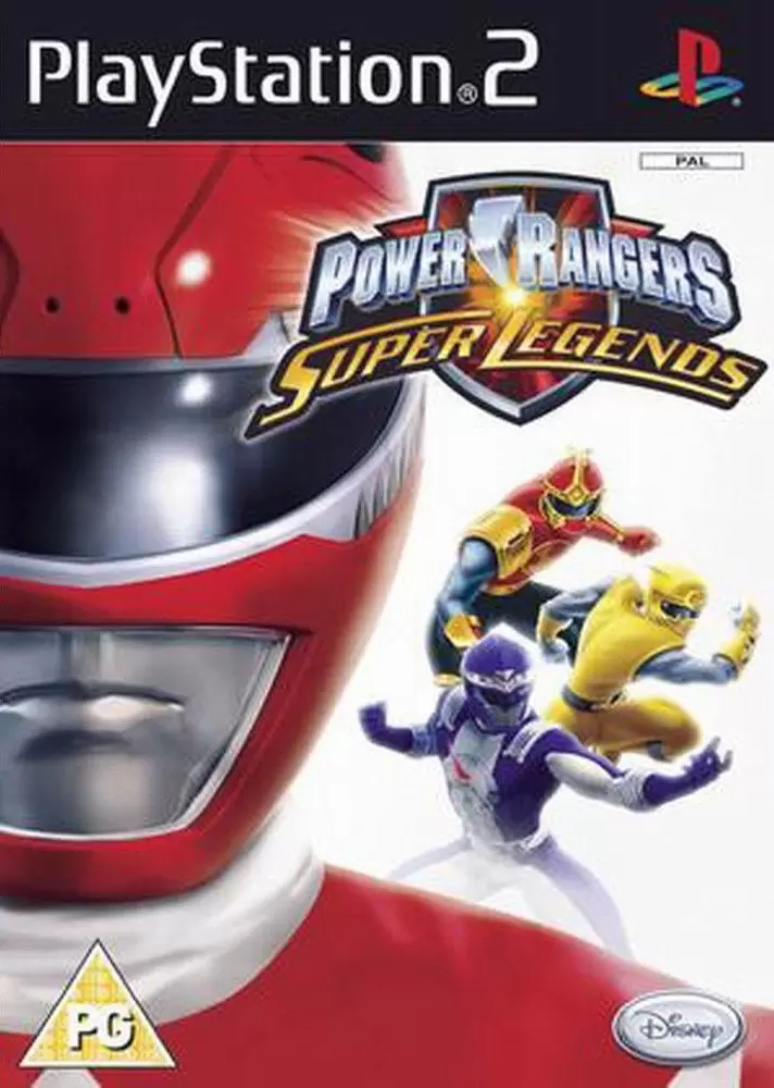 PS2 Games - Power Rangers Super Legends