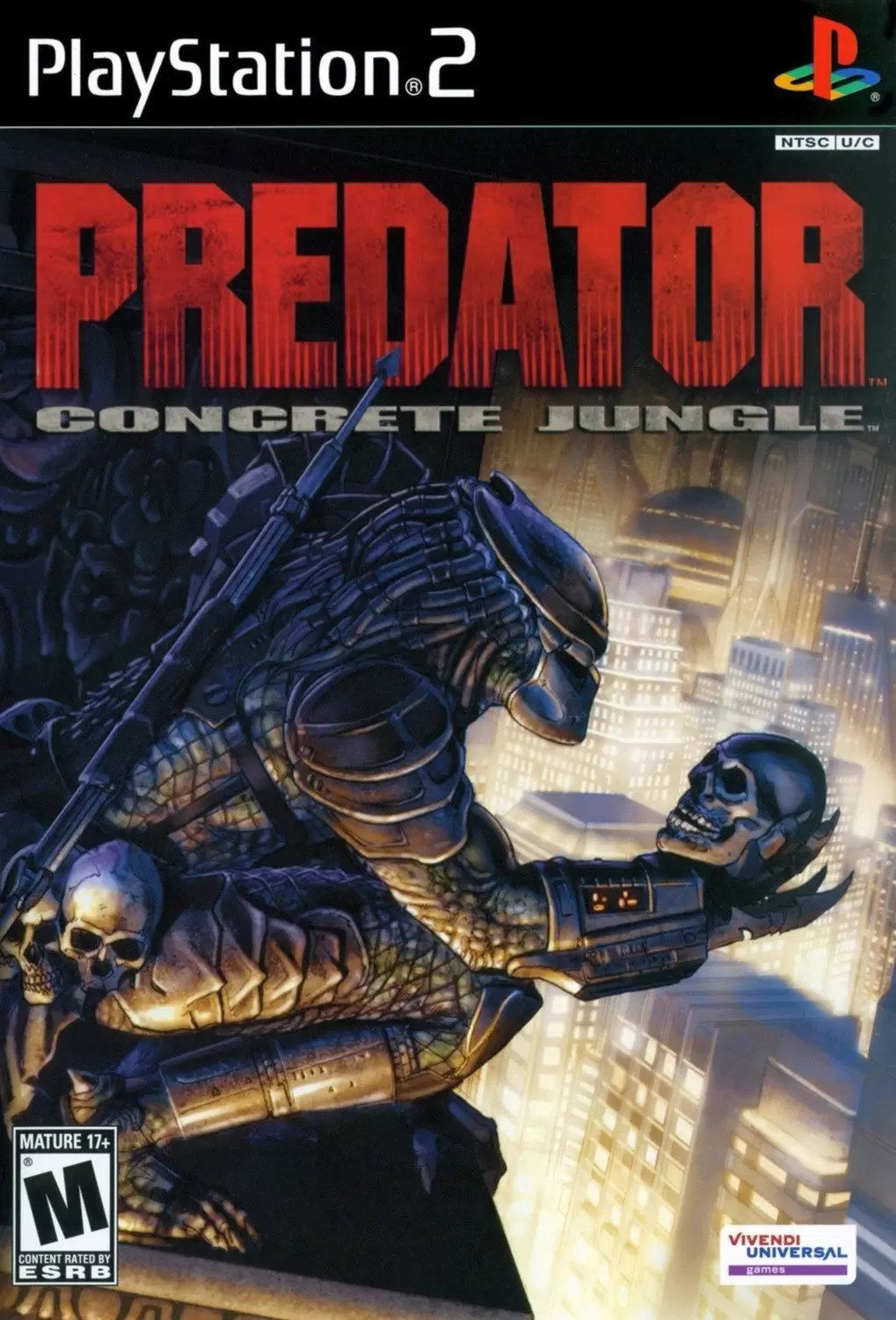 Jeux PS2 - Predator: Concrete Jungle