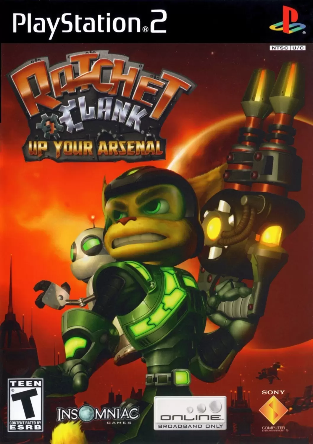 PS2 Games - Ratchet & Clank: Up Your Arsenal