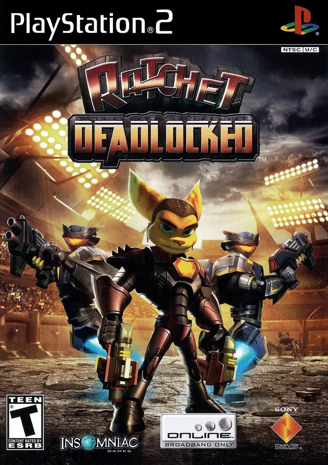 Jeux PS2 - Ratchet: Deadlocked